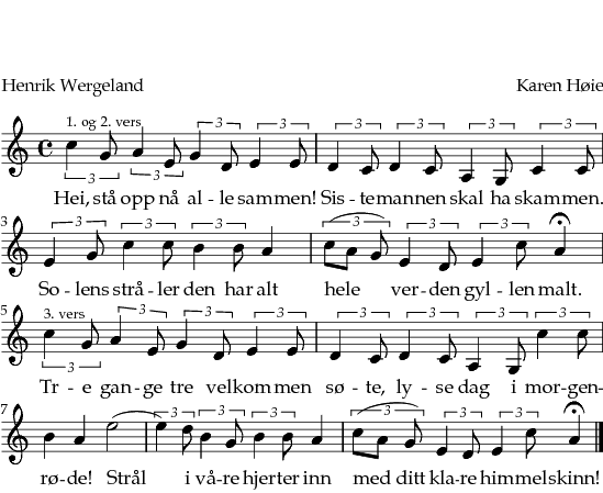 Morgensang